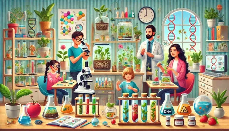 Bring biology to life: Fun home experiments to everyone